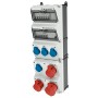 MENNEKES 950007 presa energia Tipo F Blu, Rosso, Bianco