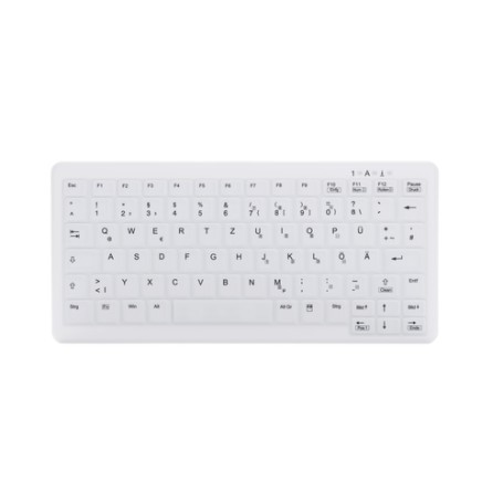 CHERRY AK-C4110 tastiera Medico RF Wireless AZERTY Francese Bianco (AK-C4110F-FU1-W/FR)