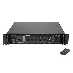 Omnitronic 80709782 amplificatore audio Resa/fase Nero