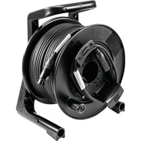 PSSO DMX Kabeltrommel XLR 50m sw Neutrik 2x0,22 (3030745K)
