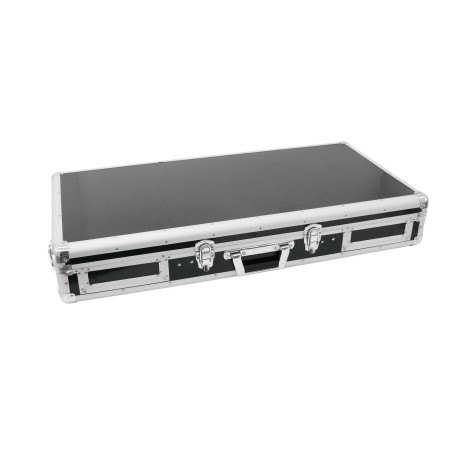 Roadinger 30125346 custodia per attrezzatura audio Controllo per DJ Baule da viaggio Legno compensato Nero, Argento