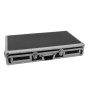 Roadinger 30125342 custodia per attrezzatura audio Controllo per DJ Custodia rigida Legno compensato Nero, Argento