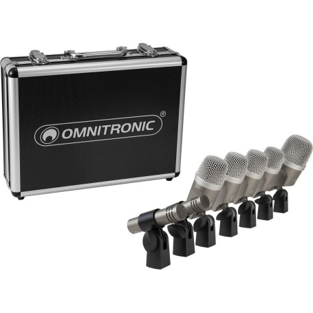 OMNITRONIC MIC 77-7LMH MK2 Schlagzeug-Mikrofonset (13030898)