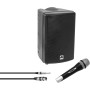 OMNITRONIC Set WAMS-08BT MK2 Drahtlos-PA-System + Partymic-1 (20000645)