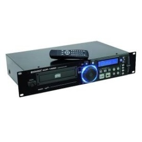 Omnitronic DJ Einzel CD Player 48,30cm (19")  XCP-1400 (11046001)
