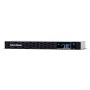 CyberPower Systems USV, PFC-Serie, 19"" 1HE, 700VA/420W, Line-Interactive, reiner Sinus, USB/RS232, (CP700EIPFCRM1U)