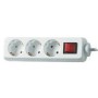 Brennenstuhl 1550620413 prolunghe e multiple 1,4 m 3 presa(e) AC Bianco