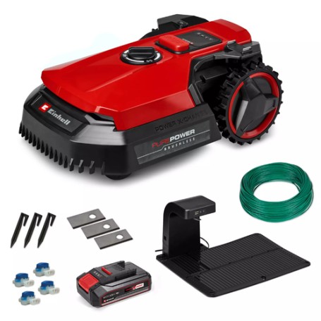 Einhell Freelexo 500 Tagliaerba robotizzato Batteria Nero, Rosso, Argento (3413935)