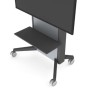 SMS Smart Media Solutions PR100004-P0 accessorio per carrello multimediale Antracite, Grigio Mensola regolabile