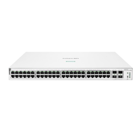 HPE Aruba Networking Networking Instant On Switch 48p Gigabit CL4 PoE 4p SFP+ 370W 1930 (JL686B)