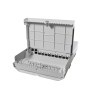 Mikrotik netFiber 9 Gigabit Ethernet (10/100/1000) Supporto Power over Ethernet (PoE) Bianco (CRS310-1G-5S-4S+OUT)