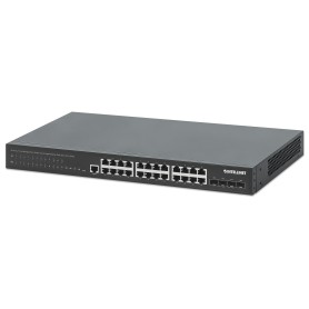 Intellinet 561846 switch di rete Gestito L2+ Gigabit Ethernet (10/100/1000) Supporto Power over Ethernet (PoE) 1U Nero