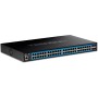 Trendnet TEG-3524S switch di rete Gestito Gigabit Ethernet (10/100/1000) Nero