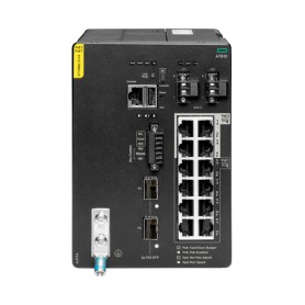 HPE Aruba Networking CX 4100i 12p 1GbE 8p Class4 PoE and 4p Class6 PoE 2p SFP+ DIN Mount Switch (JL817A)