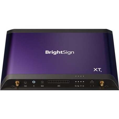 BrightSign XT2145, 4K/8K Player, 2x HDMI-Out, HDMI-IN, HTML5, H.265 HEVC, Gigabit LAN, PoE+, 8K, 4K, FullHD Video, HDMI 2.0 Inpu