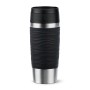 EMSA Travel Mug Waves 36 ml Nero, Acciaio inox (N2021200)