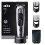 Braun HC7590 tagliacapelli Nero, Argento 17 Nichel-Metallo Idruro (NiMH) (4987176251060)