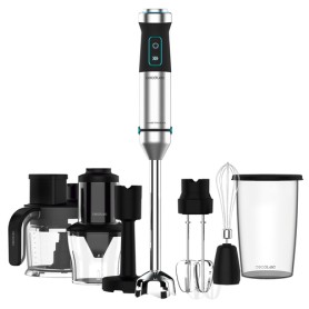 Cecotec Power TitanBlack 1500 XL TotalMix Frullatore ad immersione 1500 W Nero, Verde, Acciaio inox (4275)