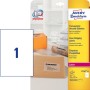 Avery L7567-25 etichetta autoadesiva Rettangolo con angoli arrotondati Permanente Trasparente 25 pz (L7567-25)
