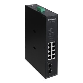 Edimax IGS-1210P switch di rete Non gestito Gigabit Ethernet (10/100/1000) Supporto Power over Ethernet (PoE) Nero (IGS-1210P)