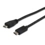 Equip 12888407 cavo USB 1 m USB 2.0 Micro-USB B USB C Nero (12888407)