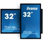 iiyama ProLite TF3215MC-B2AG Monitor PC 80 cm (31.5") 1920 x 1080 Pixel Full HD LED Touch screen Chiosco Nero