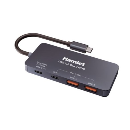 HUB 4 PORTE 10 GBPS USB-C 3.2 GEN2 (XHUB-432C-10G-Y)
