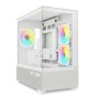 SHARKOON MK7 ARGB  (WHITE, TEMPERED GLASS X 2) (MK7 ARGB WHITE)