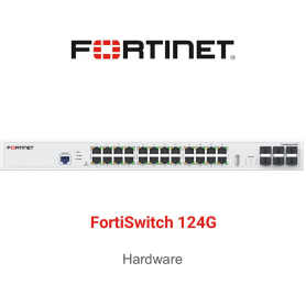 FORTISWITCH-124G L2 FORTIGATE SWITCH CON 24 P. MULTIGIGABIT 2.5G/1G/100M E 6 PORTE SFP+/SFP 10G/1G (FS-124G)