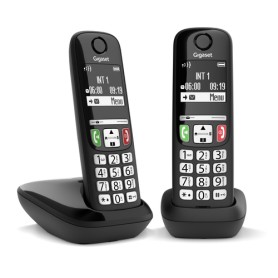 Gigaset E270 Duo Telefono DECT Identificatore di chiamata Nero (L36852-H2816-K131) (L36852H2816K131)