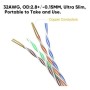 PATCH CABLE CAT.6A U/UTP  1.0M  GR (626703)