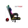 Huzaro FORCE 4.4 RGB Sedia da gaming per PC Seduta a dondolo (culla) Nero (HZ-Force 4.4 RGB Black)