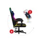 Huzaro FORCE 4.4 RGB Sedia da gaming per PC Seduta a dondolo (culla) Nero (HZ-Force 4.4 RGB Black)