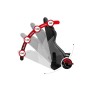 Huzaro Force 6.2 Sedia da gaming per PC Seduta a dondolo (culla) Nero, Rosso (Hz-Force 6.2 Grey Mesh)