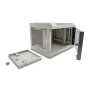 DeLOCK Armadio di rete da 10″ con anta in vetro 4U grigio (43416)