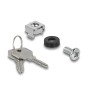 DeLOCK Armadio di rete da 10″ con anta in vetro 4U grigio (43416)