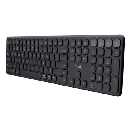 Trust Vaiya tastiera Universale USB + RF Wireless + Bluetooth Italiano Nero (25633TRS)