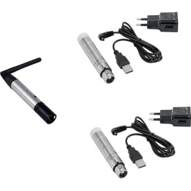 EUROLITE Set QuickDMX 1x Sender + 2x AKKU Empfänger (20000900)