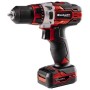 Akku-Bohrschrauber TE-CD 12/1 Li, 12Volt (rot/schwarz, Li-Ionen Akku 2Ah) (4513590)