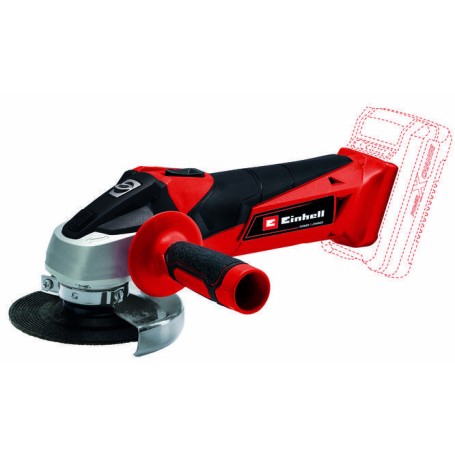 Akku-Winkelschleifer TC-AG 18/115 Li-Solo, 18Volt (rot/schwarz, ohne Akku und Ladegert) (4431130)