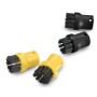 Rundbrstenset (schwarz/gelb, 4 Stck) (2.863-264.0)