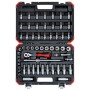 Red Steckschlssel-Satz 3/8", 59-teilig (rot/schwarz, mit Umschalt-Knarre, SW 6mm - 24mm) (3300054)