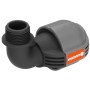 Sprinklersystem L-Stck 25mm  3/4" (schwarz/grau) (02781-20)