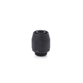 HF Anschraubtlle TPV Metall - 12,7/7,6mm Gerade - Black (schwarz) (17638)