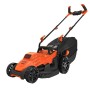 Rasenmher BEMW461BH-QS, 34cm (orange/schwarz, 1.400 Watt)
