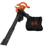 3-in-1 Elektro-Laubsauger BEBLV260-QS, Laubsauger/Laubblser (schwarz/orange, 2.600 Watt)