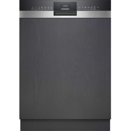Siemens SN53HS16AE , iQ300, Lavastoviglie semi-integrata, 60 cm, Acciaio spazzolato, Classe energetica: C