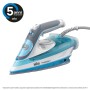 Braun TexStyle 5 SI 5006 BL Ferro da stiro a secco e a vapore Piastra in Ceramica 2600 W Blu, Grigio, Bianco (0127406000)