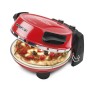 Pizzaofen Napoletana (rot, 1.200 Watt, fr Pizza  31cm, 2 Steine) (G10032)