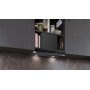 Siemens LJ67BDP60 , iQ500, Cappa di design integrata, 60 cm, vetro trasparente con stampa nera opaca, Classe : A